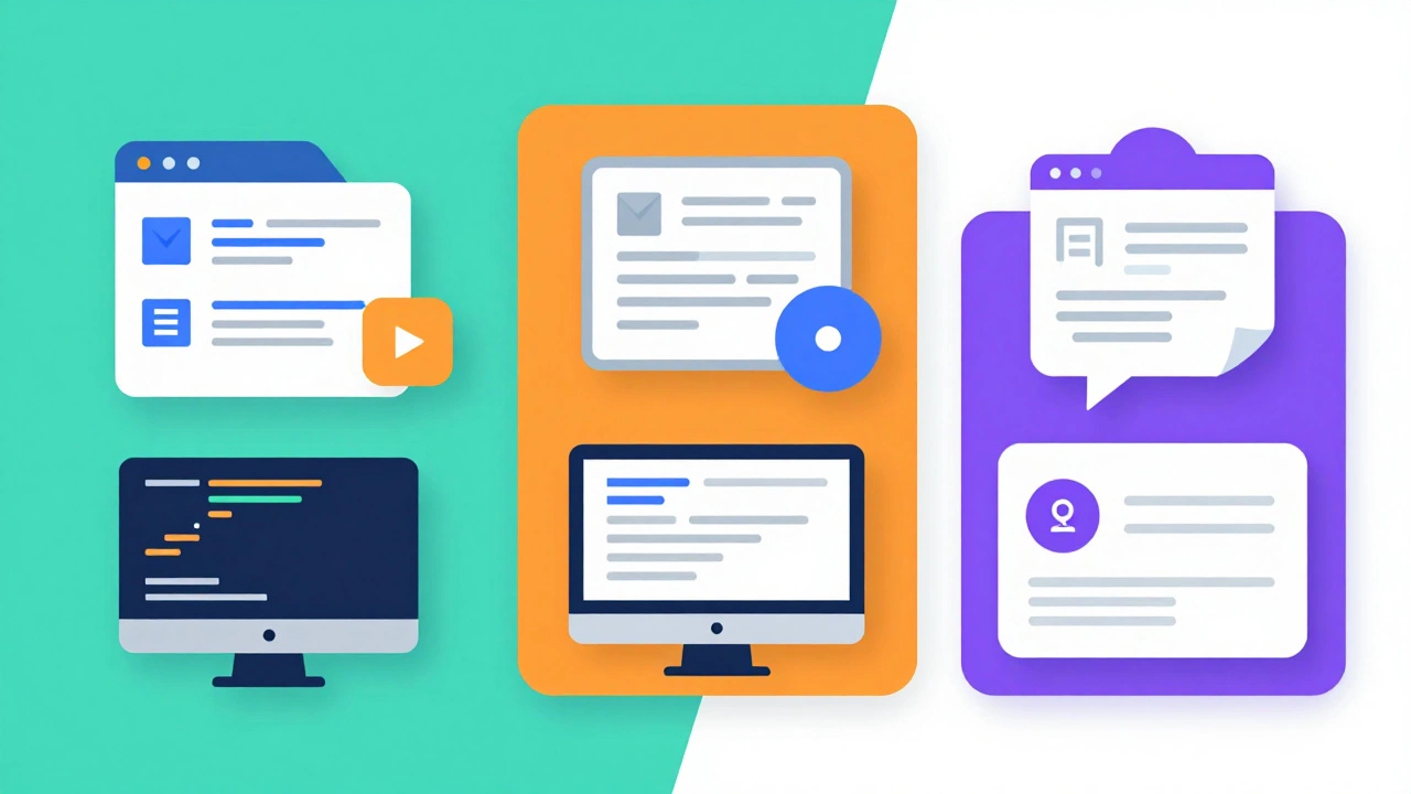 Illustration of beginner coding niches like email templates and data scraping