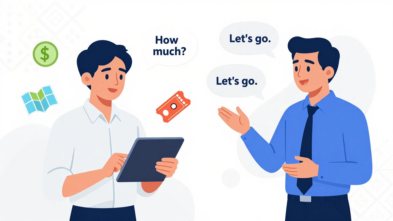 Illustration of task-based learning with a professional planning a trip